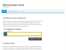 Tablet Screenshot of nationaleautokaart.nl